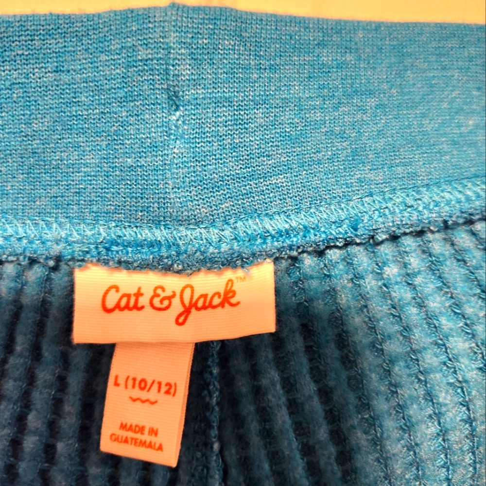 Cat & Jack Vibrant Blue Knit Top